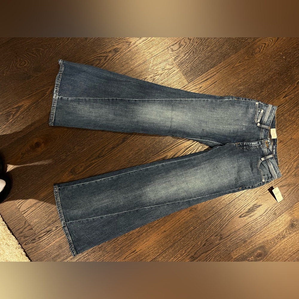 Pilcro biker mid rise jeans
